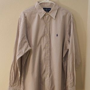 RALPH LAUREN CLASSIC FIT MEN'S LONG SLEEVE BUTTON